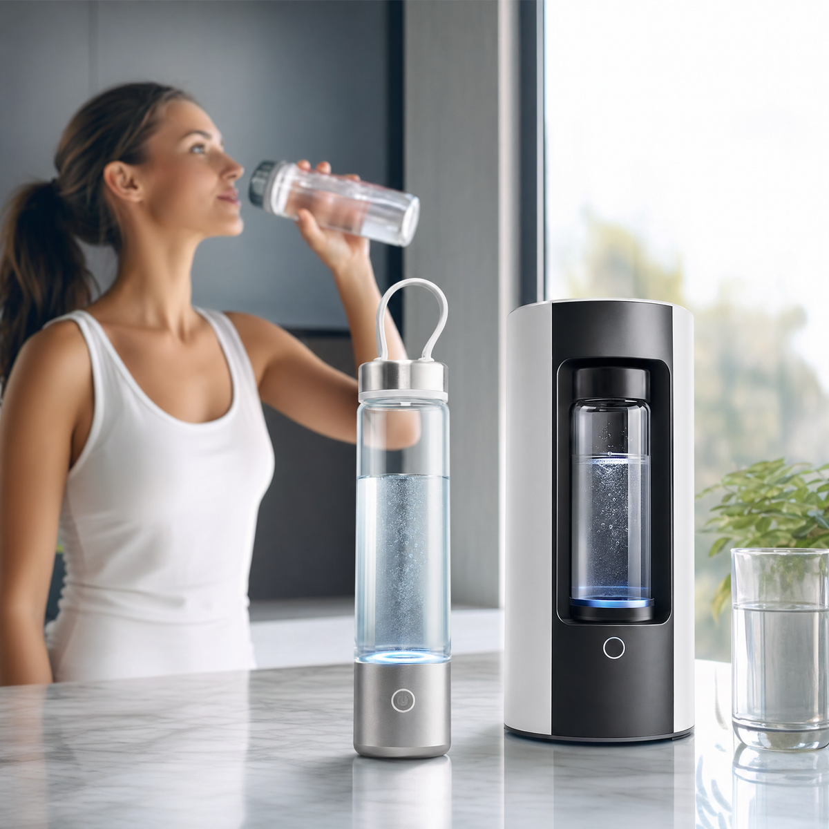 Hydrogen Water Bottles & Generators