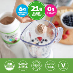 Orgain Organic Plant-Based Protein Powder with 21g Protein & 5g Fiber