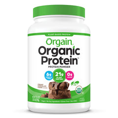 Orgain Organic Plant-Based Protein Powder with 21g Protein & 5g Fiber