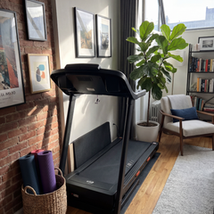 Foldable 4.75 HP Treadmill with Auto Incline, Bluetooth App & LED Display | Home Gym Treadmill