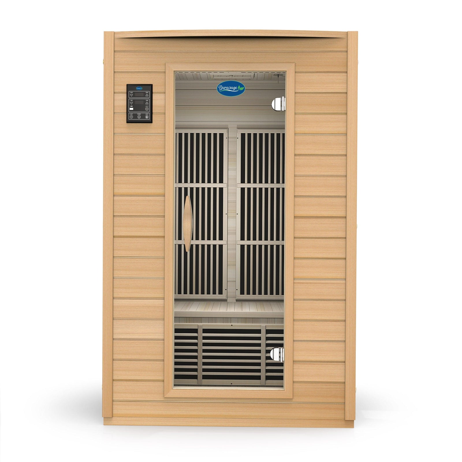 2-Person Far Infrared Sauna – Canadian Hemlock Indoor Home Sauna
