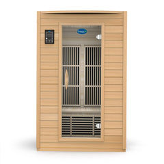 2-Person Far Infrared Sauna – Canadian Hemlock Indoor Home Sauna