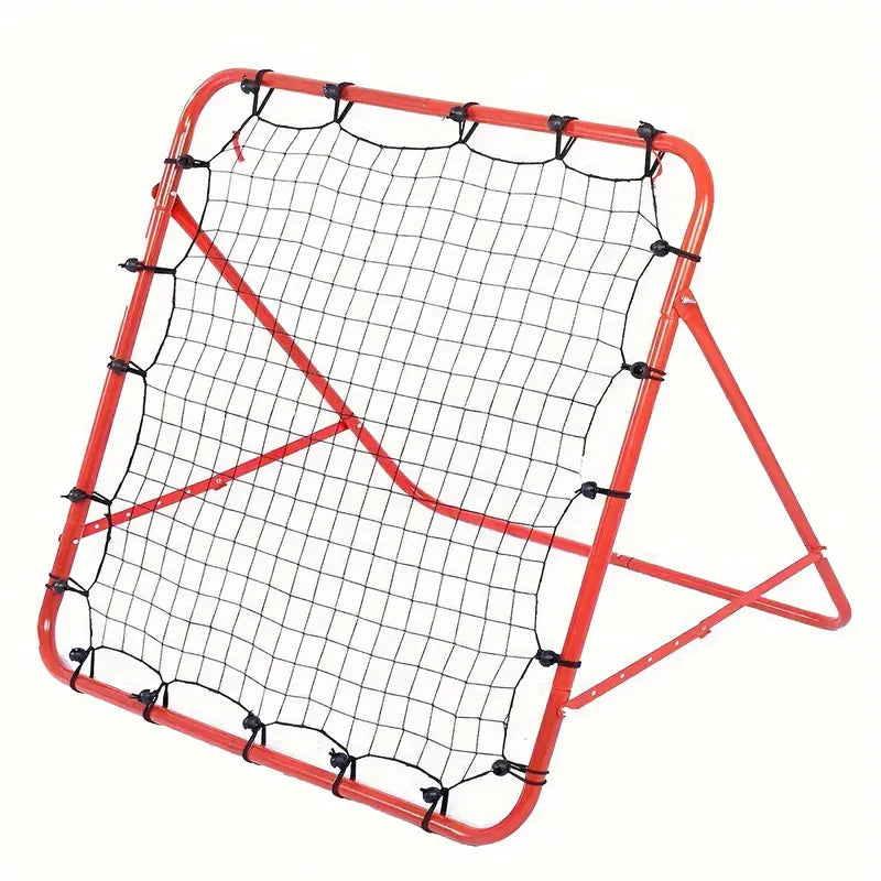 Football Rebound Net – 1m x 1m Training Net for Passing, Shooting & Ball Control