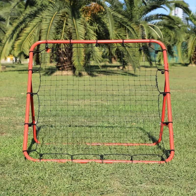 Football Rebound Net – 1m x 1m Training Net for Passing, Shooting & Ball Control