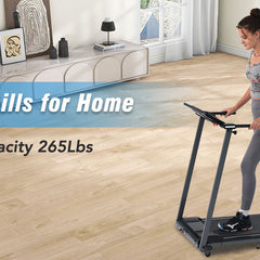 NEW Folding Treadmills Walking Pad Treadmill for Home Office -2.5HP Walking Treadmill With Incline Bluetooth Speaker