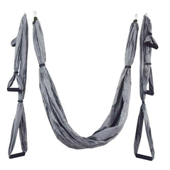 Aerial Yoga Hammock Set – 440 lb Capacity, 6 Handles, Anti-Gravity Yoga Swing with Carry Bag, 15 Colors