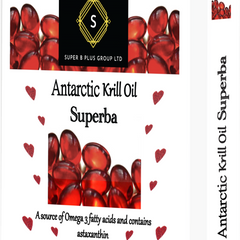 Antarctic Krill Oil Superba – Advanced Omega-3 with Phospholipids &amp; Astaxanthin