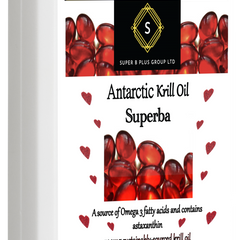 Antarctic Krill Oil Superba – Advanced Omega-3 with Phospholipids &amp; Astaxanthin