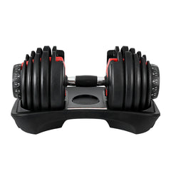 Adjustable Dumbbell Set 2.5–24KG – 15-in-1 Weight Training Dumbbell with Stand
