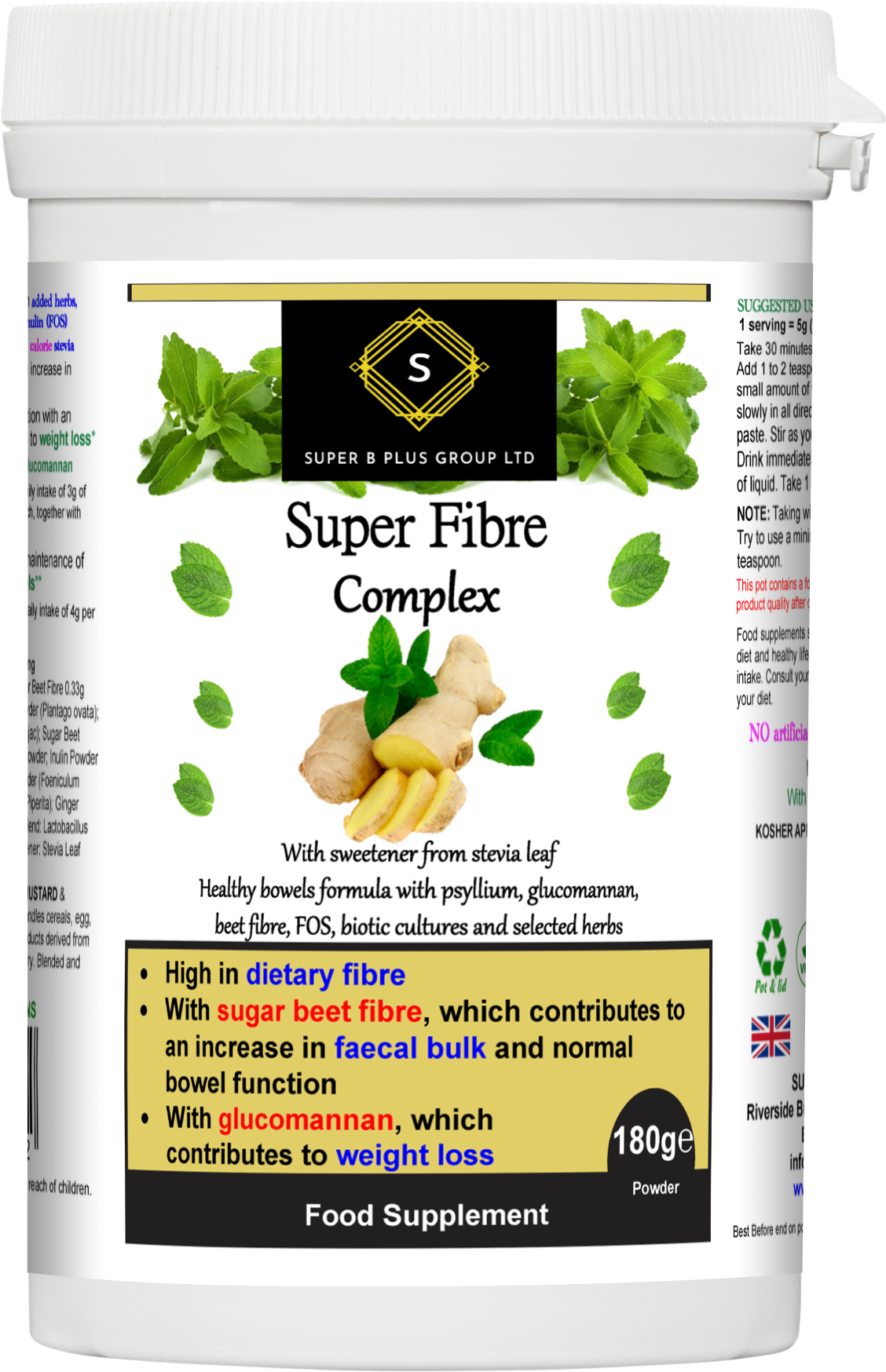 Super Fibre Complex – 180g Powder