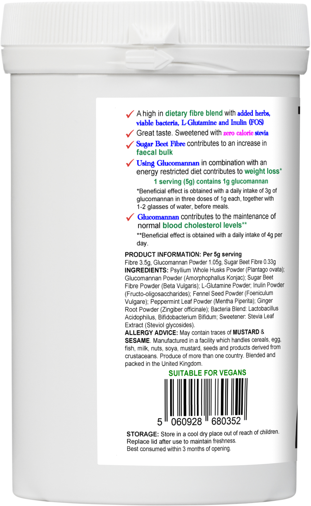 Super Fibre Complex – 180g Powder