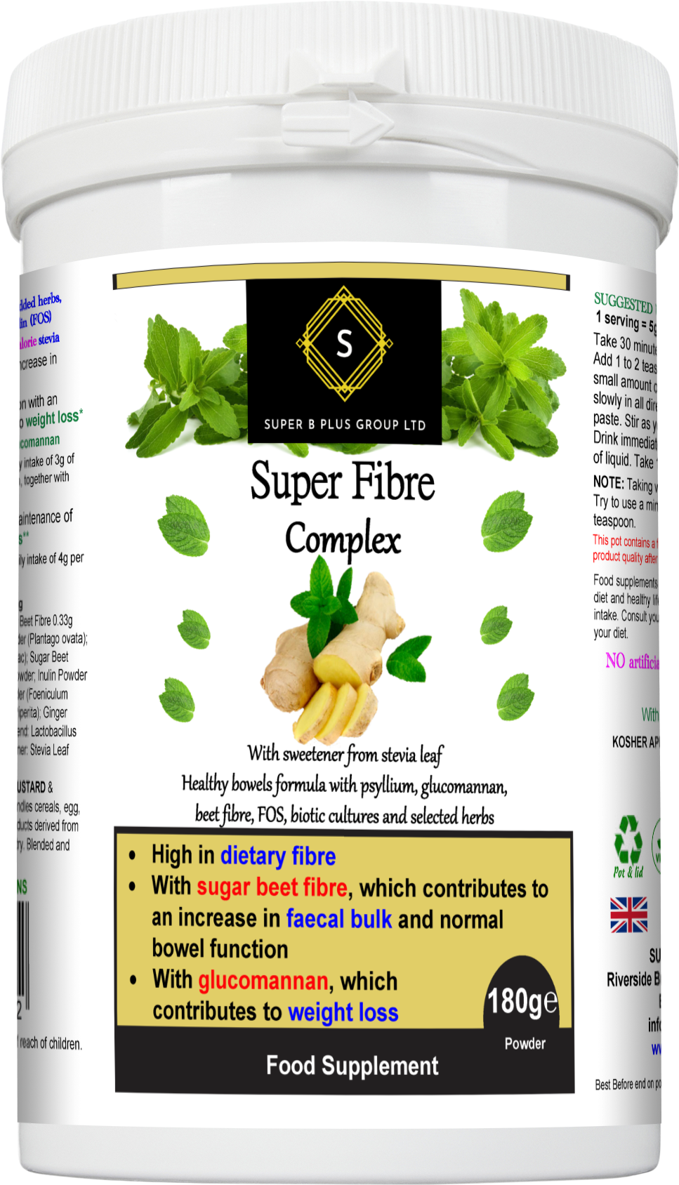 Super Fibre Complex – 180g Powder