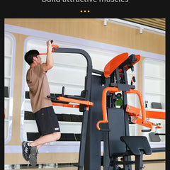 Professional 3-Station Multi Gym Equipment – Multifunctional Full-Body Strength Training System
