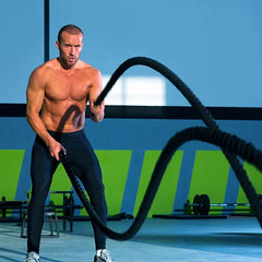 9M Fitness Heavy Undulation Battle Rope Home Workout Strength Training