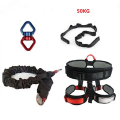 Bungee Dance Training Kit – Anti-Gravity 4D Resistance System with Harness, CE Swivel & Daisy Chain, 50/70/90kg