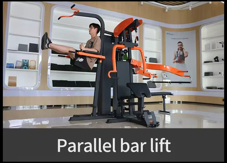 Professional 3-Station Multi Gym Equipment – Multifunctional Full-Body Strength Training System