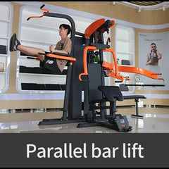 Professional 3-Station Multi Gym Equipment – Multifunctional Full-Body Strength Training System