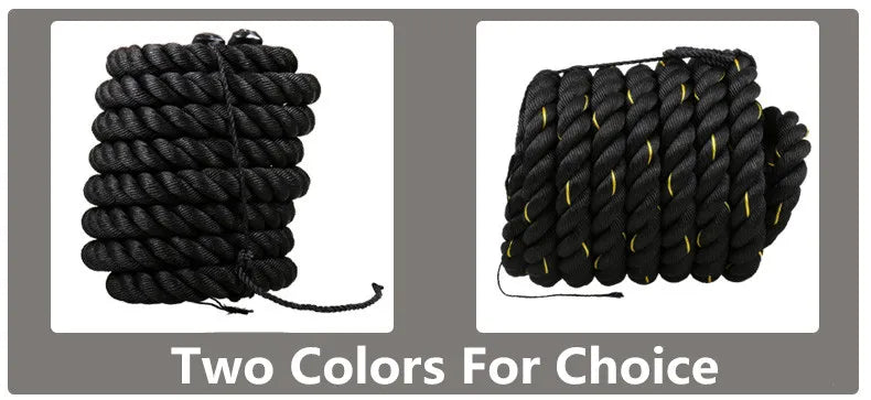 9M Fitness Heavy Undulation Battle Rope Home Workout Strength Training