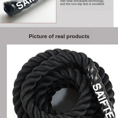 9M Fitness Heavy Undulation Battle Rope Home Workout Strength Training