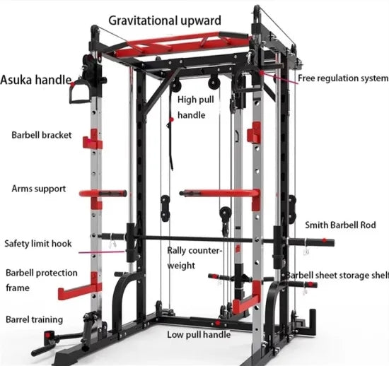 Gym Equipment Multifunctional-All in One Gym Equipment