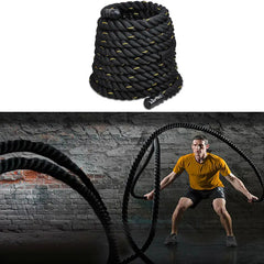 9M Fitness Heavy Undulation Battle Rope Home Workout Strength Training