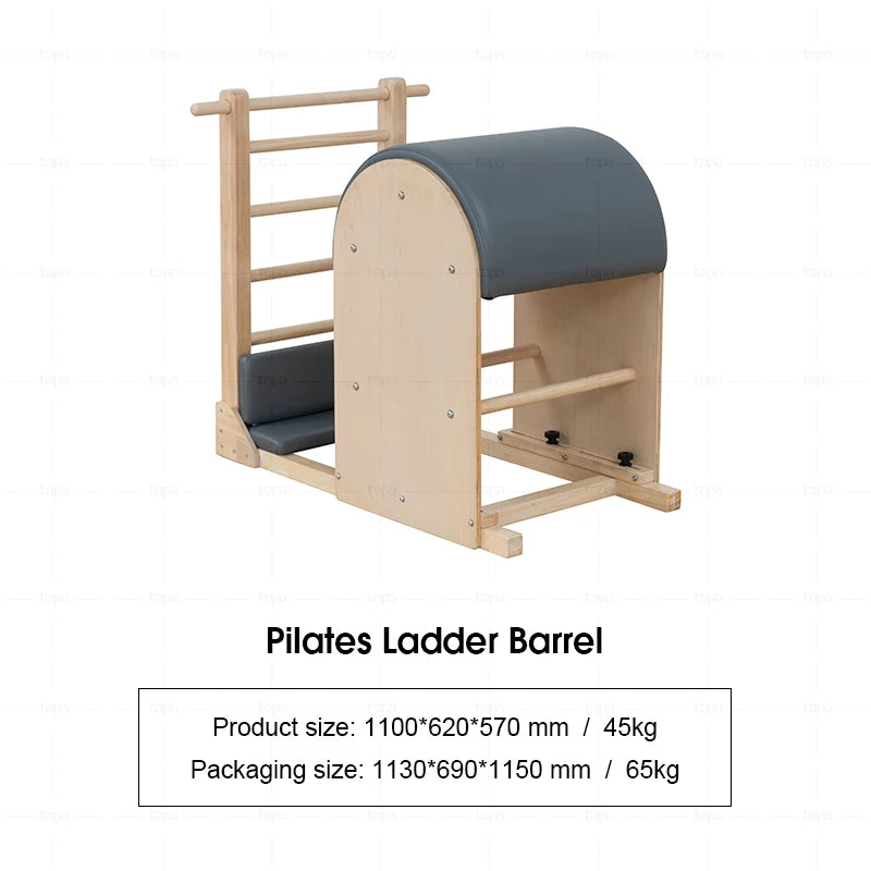Pilates Ladder Barrel | Professional Wood & Steel Spring Equipment for Studios & Home Gyms