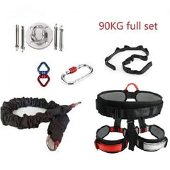 Bungee Dance Training Kit – Anti-Gravity 4D Resistance System with Harness, CE Swivel & Daisy Chain, 50/70/90kg