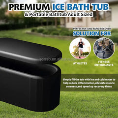 Ice Bath Tub with Lid 