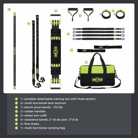 INNSTAR Fitness Body Building Equipment Accessories for Gym