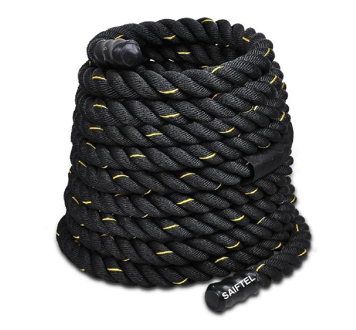 9M Fitness Heavy Undulation Battle Rope Home Workout Strength Training
