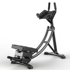 Foldable Abdominal Roller & Core Trainer | Steel Ab Wheel Machine for Home Gym Waist & Core Workouts