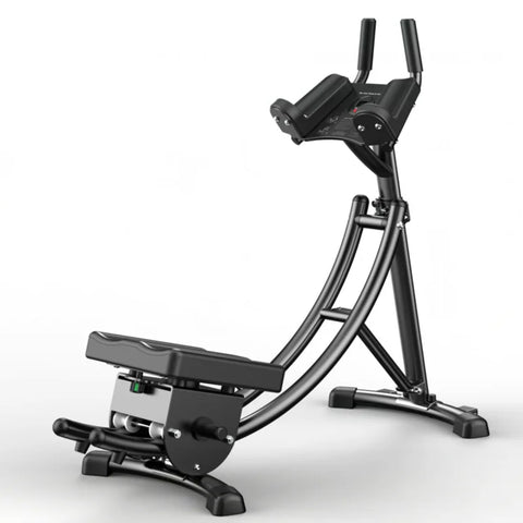 Foldable Abdominal Roller & Core Trainer | Steel Ab Wheel Machine for Home Gym Waist & Core Workouts