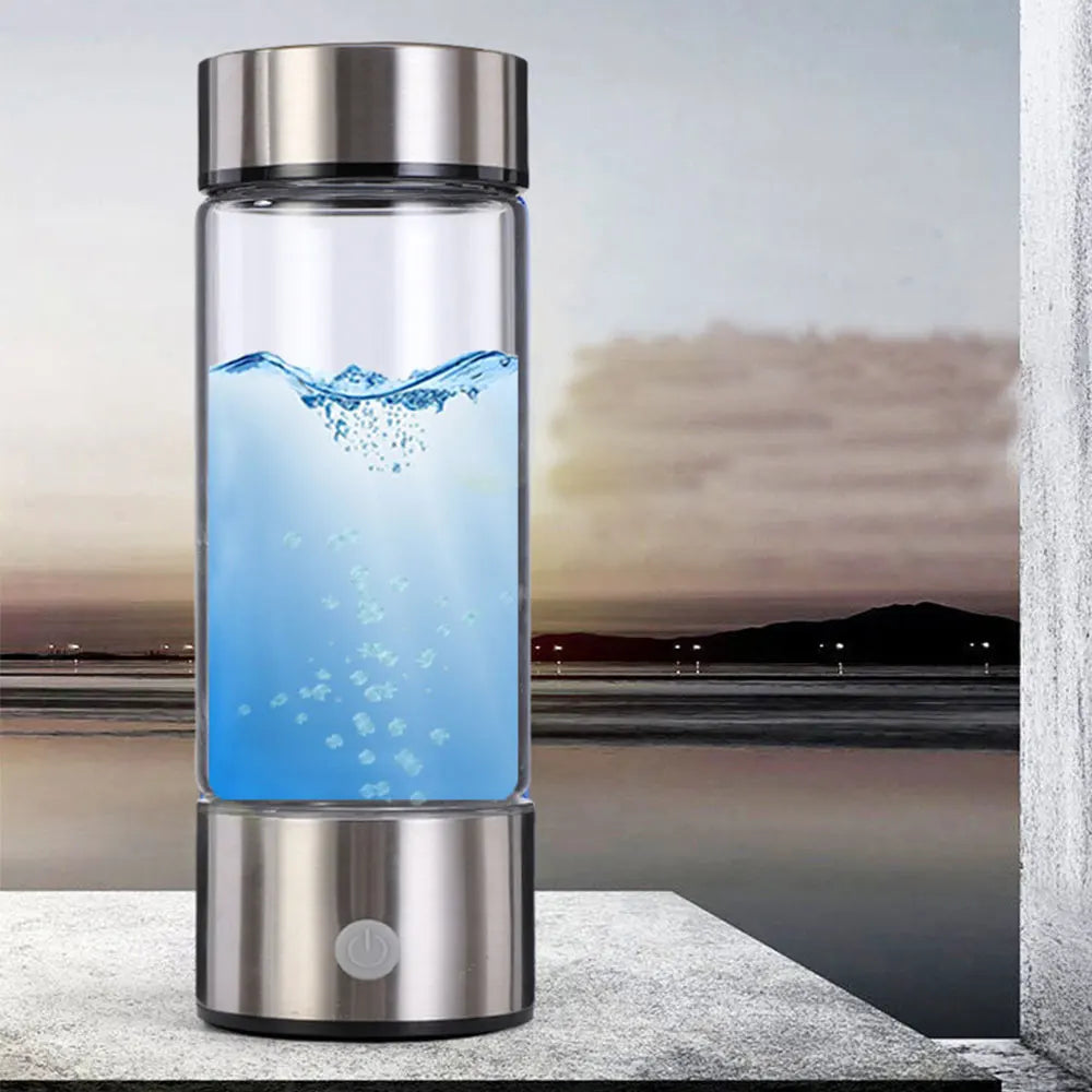 Hydrogen Water Generator Alkaline Maker Rechargeable Portable Water Ionizer Bottle Super Antioxidan Hydrogen-Rich Water Cup