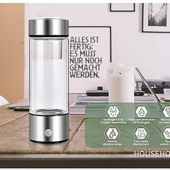 Hydrogen Water Generator Alkaline Maker Rechargeable Portable Water Ionizer Bottle Super Antioxidan Hydrogen-Rich Water Cup