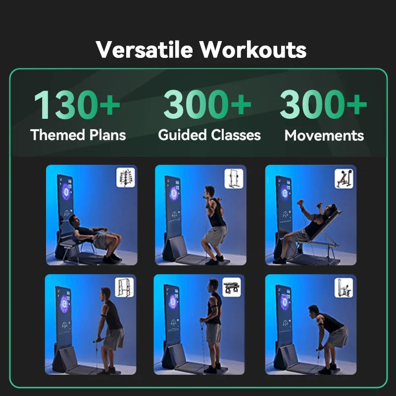 Multi-Function Gym Trainer Smith Machine & AI Trainer for Flabby Arms