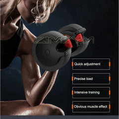 Adjustable Dumbbell Set (13.4KG) – Compact Strength Training Weights for Home Workouts