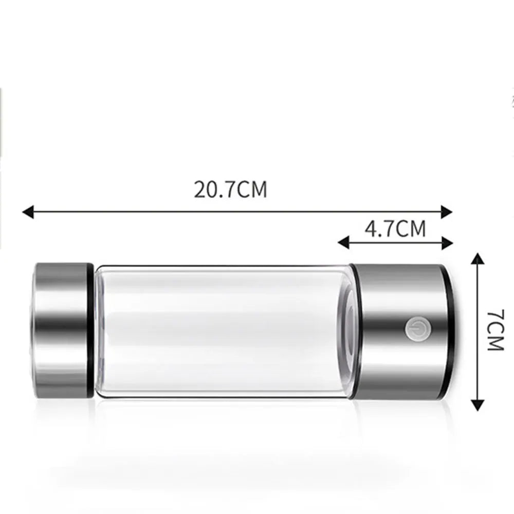 Hydrogen Water Generator Alkaline Maker Rechargeable Portable Water Ionizer Bottle Super Antioxidan Hydrogen-Rich Water Cup