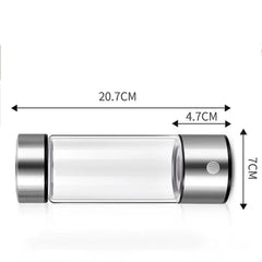 Hydrogen Water Generator Alkaline Maker Rechargeable Portable Water Ionizer Bottle Super Antioxidan Hydrogen-Rich Water Cup