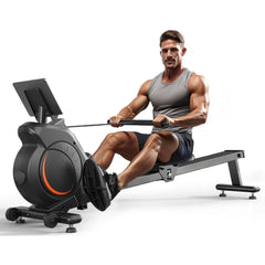 NNEOBA Foldable Magnetic Water Rowing Machine
