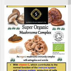 Super Organic Mushroom Complex – 90 Capsules