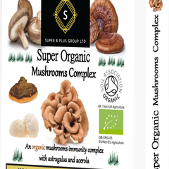 Super Organic Mushroom Complex – 90 Capsules