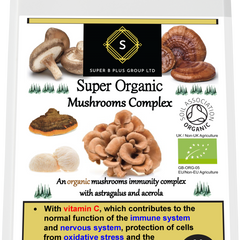Super Organic Mushroom Complex – 90 Capsules