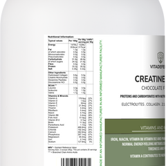 Creatine Multi | Chocolate Flavour Recovery Shake with BCAA, Collagen, Electrolytes, Vitamins & Minerals – 1.8 kg