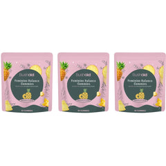 Women's Probiotic Gummies with Lactobacillus Acidophilus, Vitamin C & Pineapple | Feminine Wellness | 60 Gummies