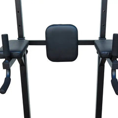 Adjustable Dip Stand & Parallel Bars | Steel Frame, 200kg Capacity, Height 177–213cm for Home Gym