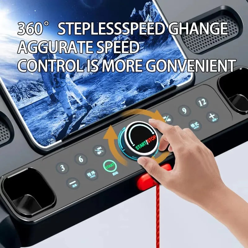 Foldable Smart Incline Treadmill – Ultra-Quiet Home Gym Running Machine | Cipher Athletics
