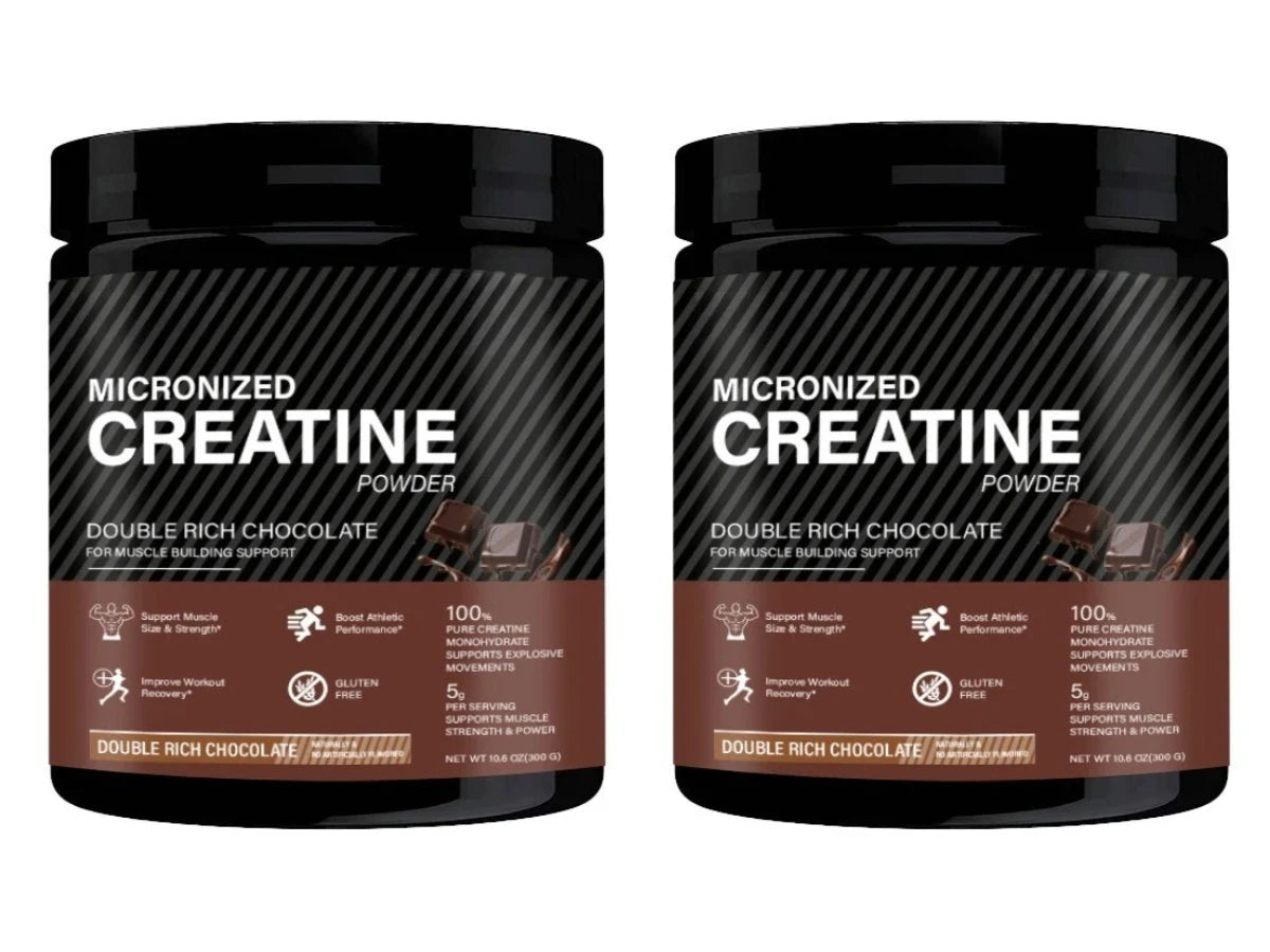 Creatine Monohydrate Powder – Chocolate Flavor, 300g | Muscle Recovery & Performance Supplement