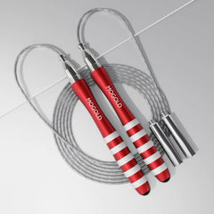 Speed Jump Rope with Ball Bearings – Professional CrossFit & Gym Skipping Rope for Cardio Training