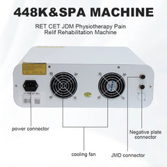 448KHz Thermal Therapy Beauty Machine | Face Lifting, Body Care & Pain Relief