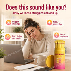 Berberine & Yerba Mate Supplement Powder | Metabolism, Energy & Gut Health Support | Strawberry Acai | 30 Stick Packs